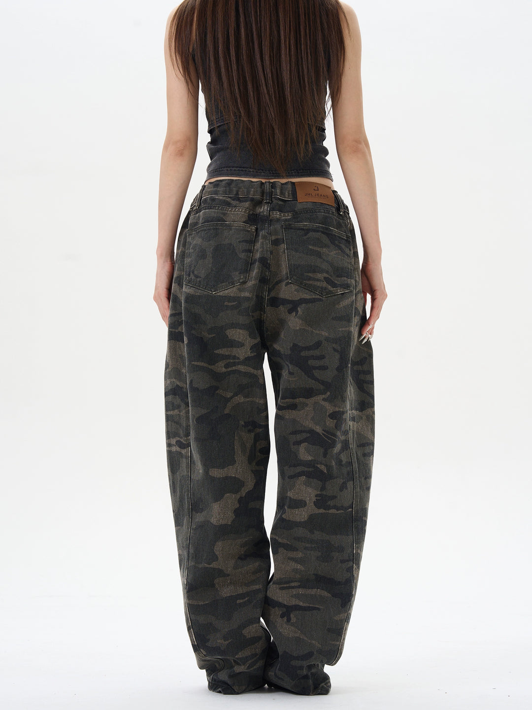 Loose-fit Camouflage Pants