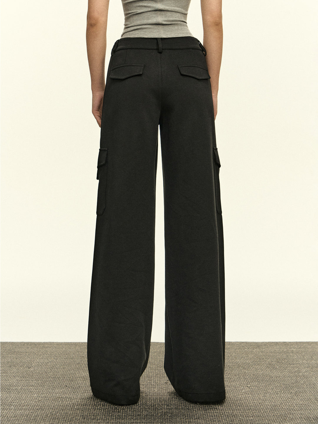 Cargo Wide-Leg Retro Overalls Pants