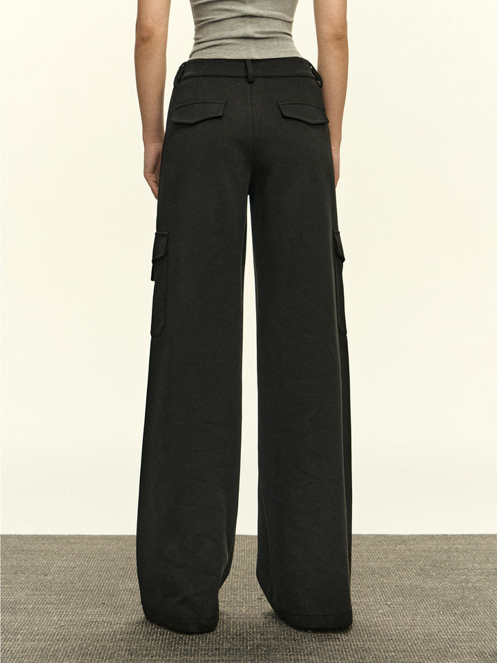 Cargo Wide-Leg Retro Overalls Pants