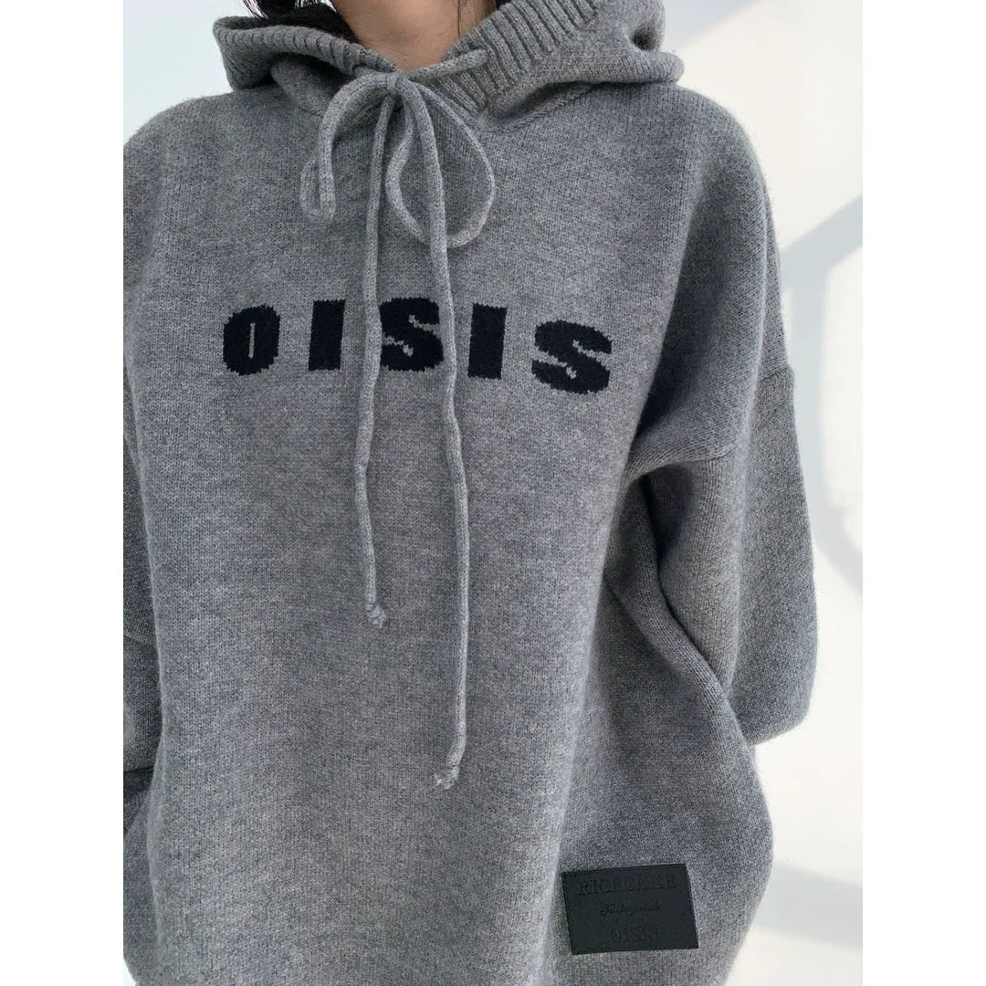 Minimalist Thickened Hooded Sweatshirt