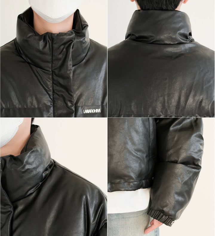 Insulated Leather Jacket