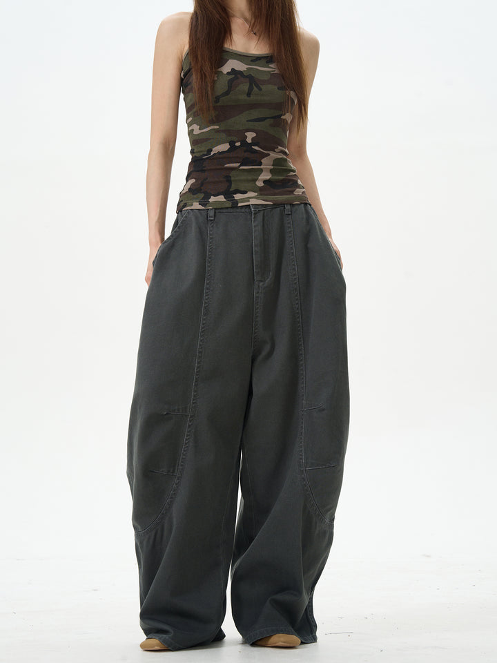 Loose Fit Casual Pants