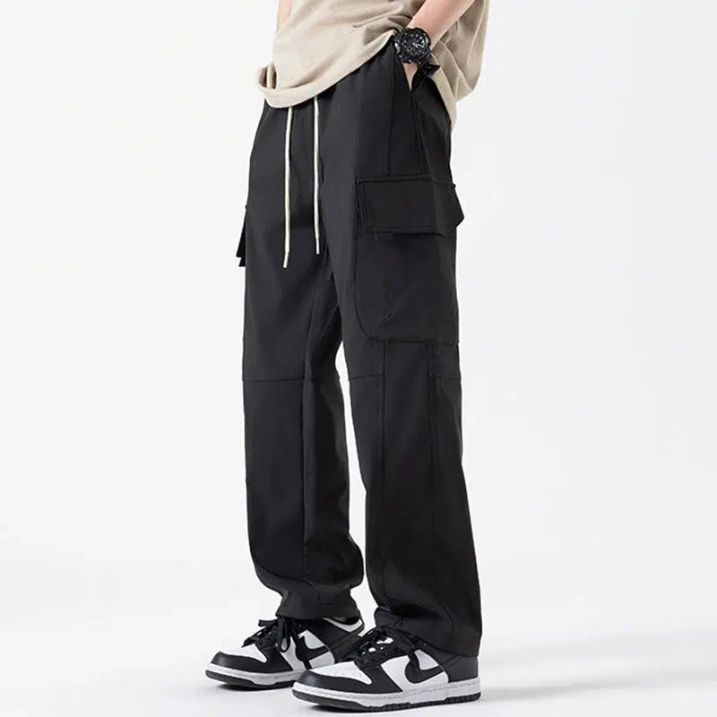 Casual Straight Fit Cargo Pants