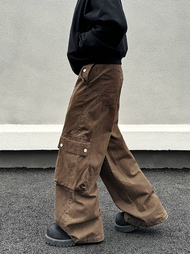 Loose Multi-Pocket Cargo Pants