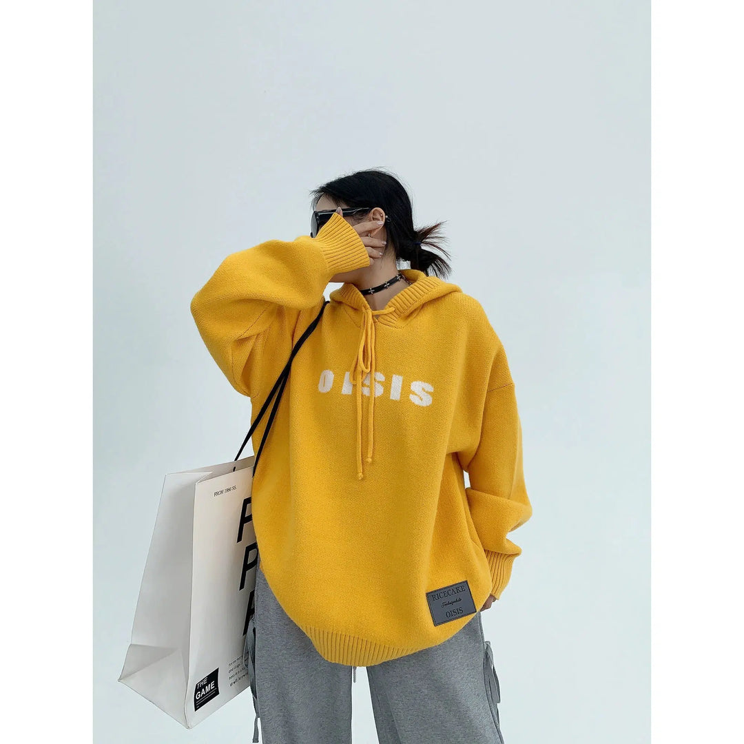 Minimalist Thickened Hooded Sweatshirt