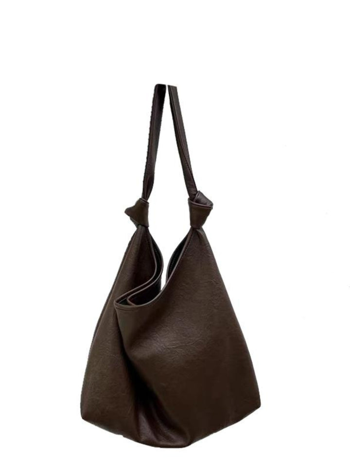 Large Capacity Soft Leather Tote Bag