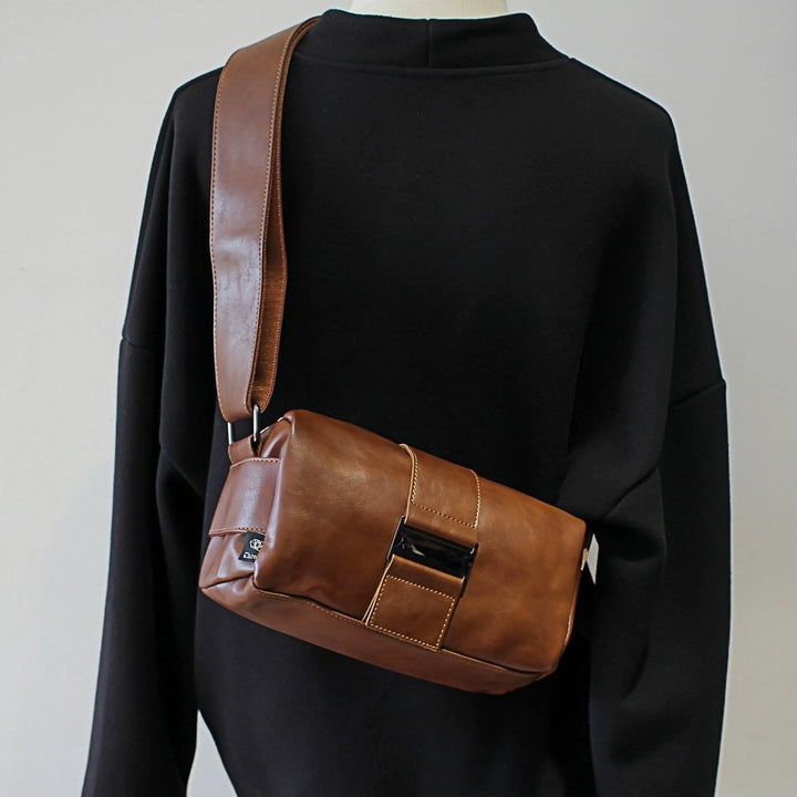 Leather Crossbody Shoulder Bag