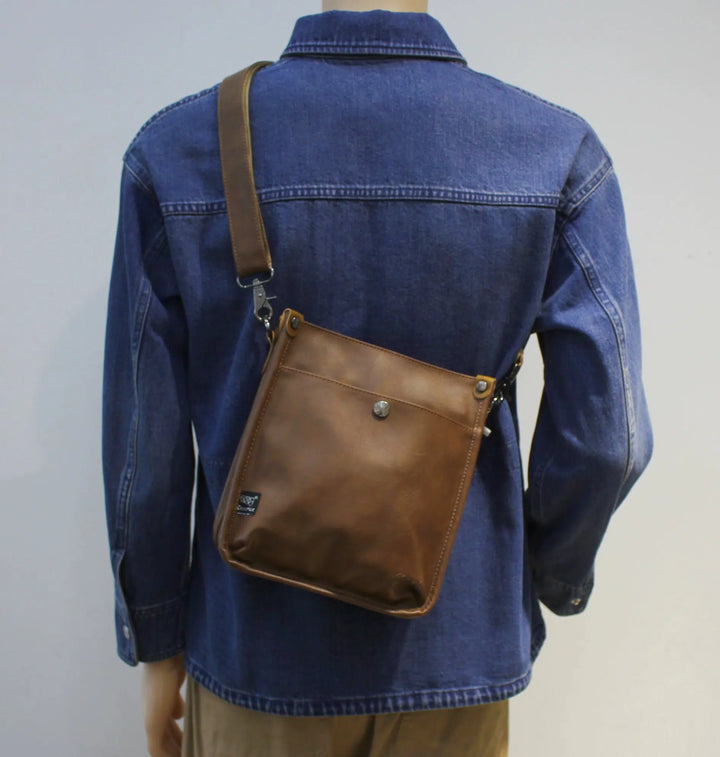 Compact Multi-pocket Shoulder Bag