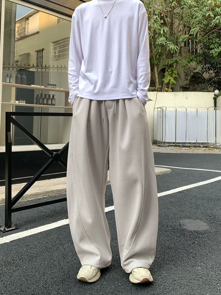 Casual Wide-Leg Sweatpants