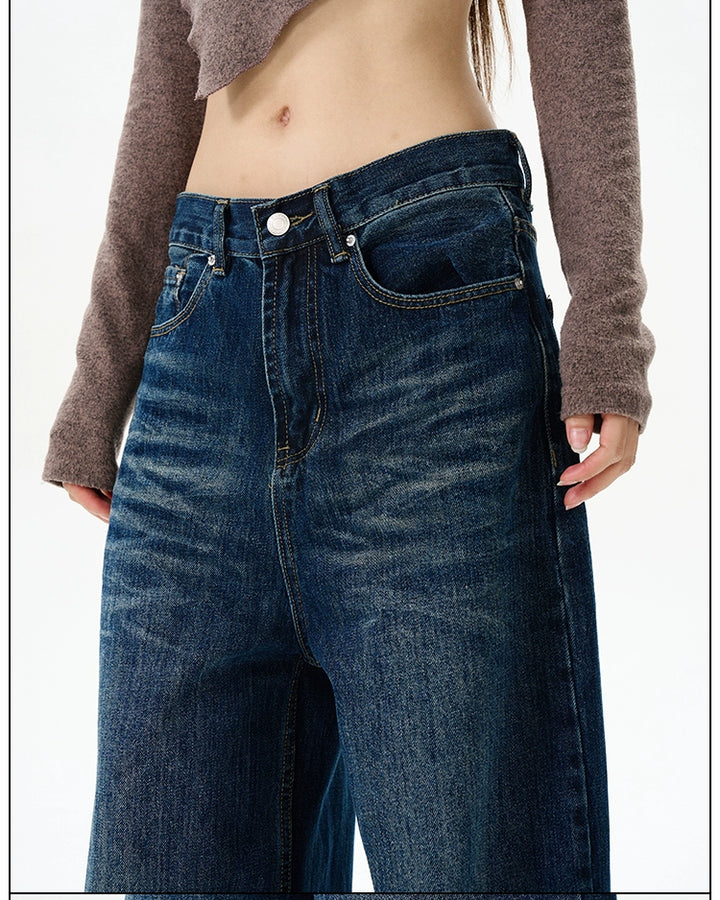 Loose Fit Wide-Leg Jeans