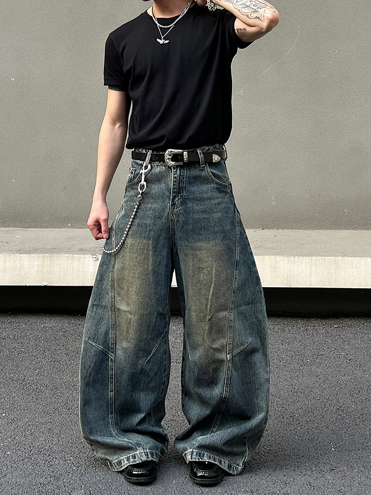 Baggy Straight Leg Jeans