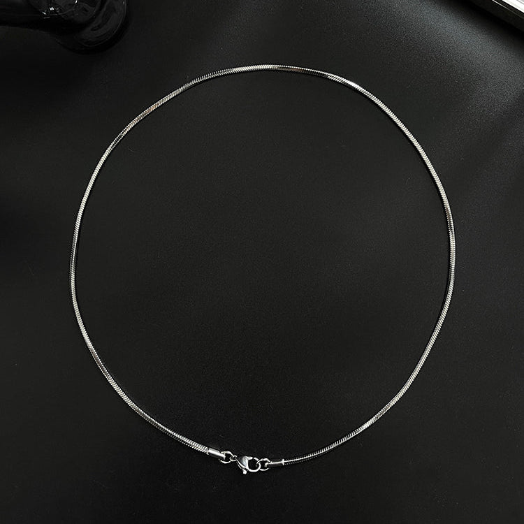 Minimalist Snake Chain Necklace