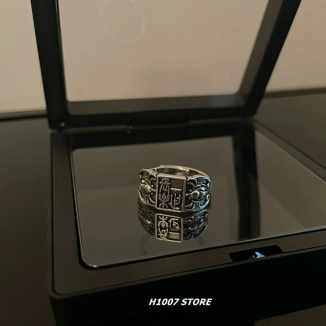 Adjustable Hip-Hop Ring