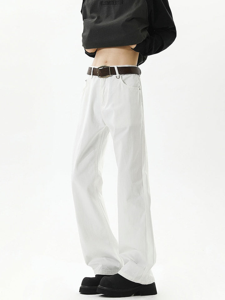 Relaxed Fit Straight-leg Pants