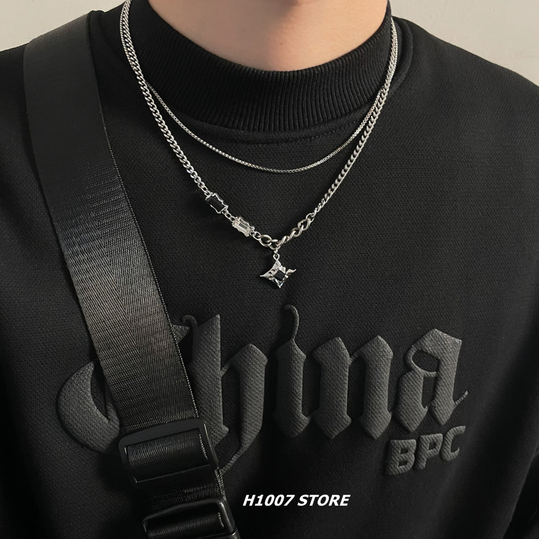 Double-Layer Hip-hop Necklace