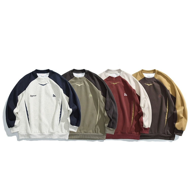 Raglan Sleeve Casual Sweatshirt