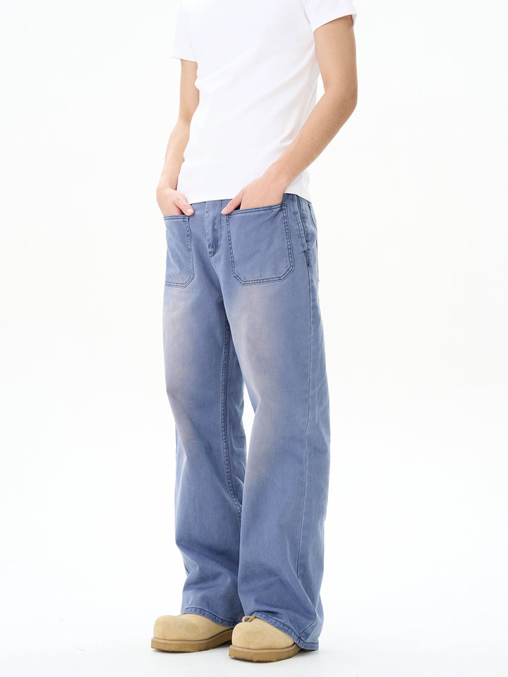 Relaxed Fit Straight-leg Jeans