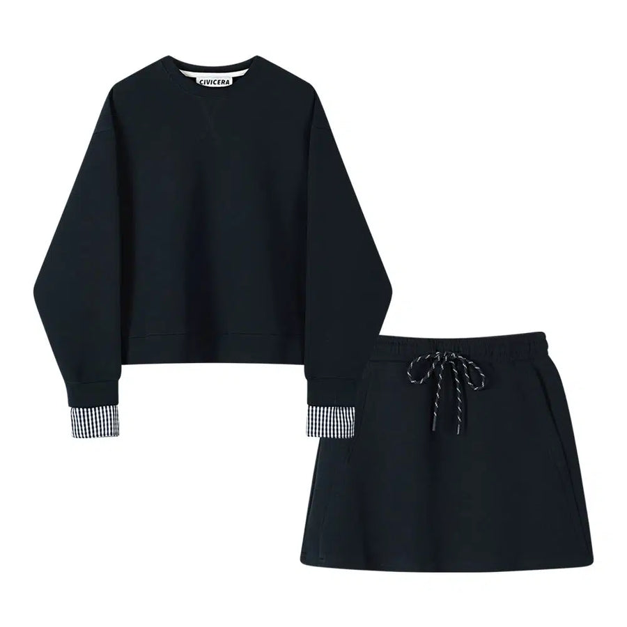 Fashion Sweater and Skirt Set