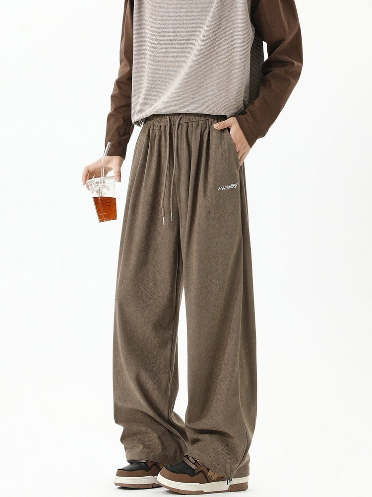 Loose Wide-Leg Casual Pants