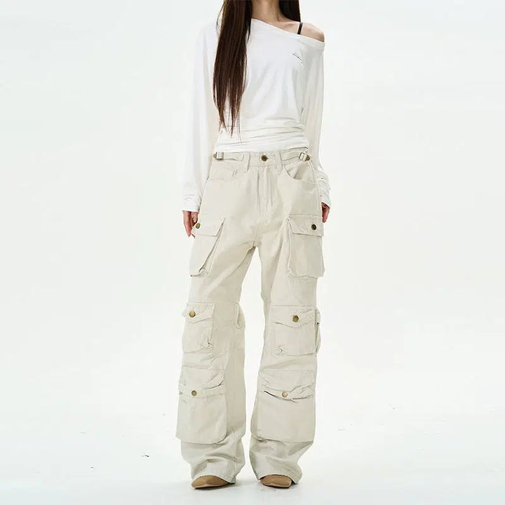 Heavy-Duty Multi-Pocket Cargo Pants