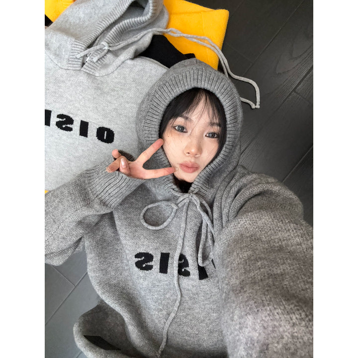 High-End Minimalist Thickened Hooded Sweatshirt-The Korean Fashion