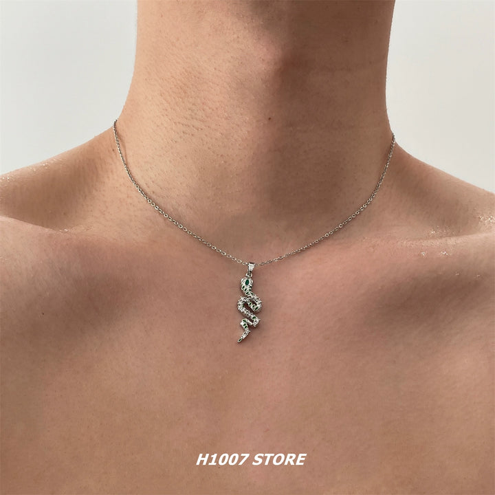 Hip-Hop Snake Clavicle Necklace