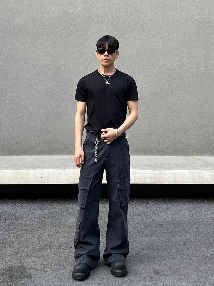 Vintage Multi-Pocket Cargo Pants