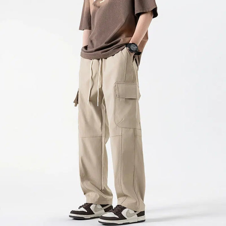 Casual Straight Fit Cargo Pants