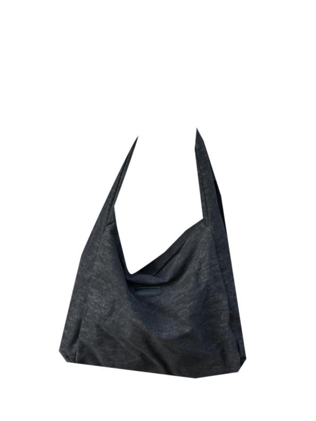 Large-Capacity Denim Crossbody Bag