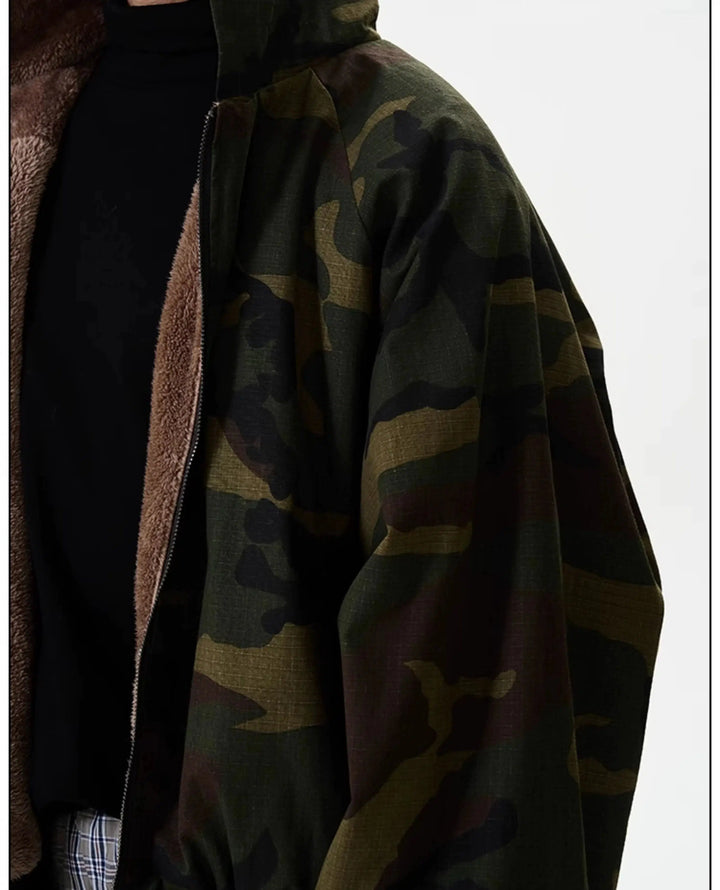 Lambskin Camouflage Jacket