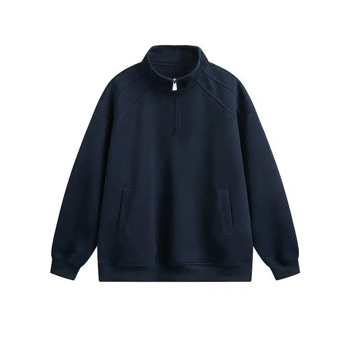 Loose-fit Half-Zip Pullover