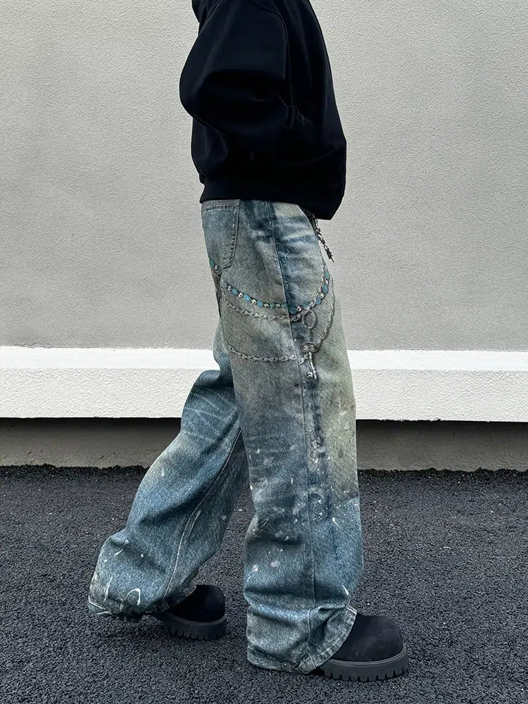 Relaxed Fit Straight-leg Jeans