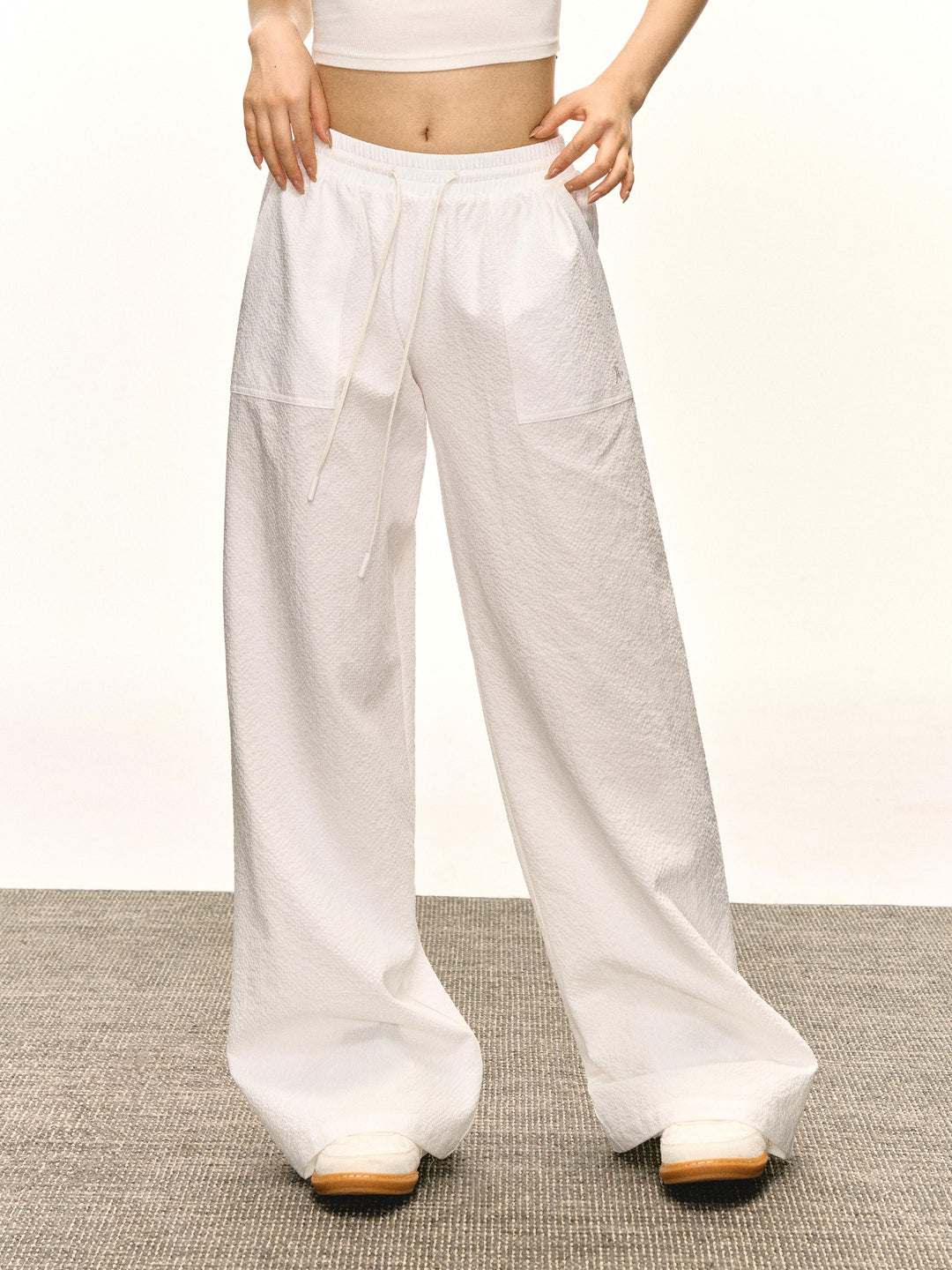 Retro Casual Wide-Leg Pants