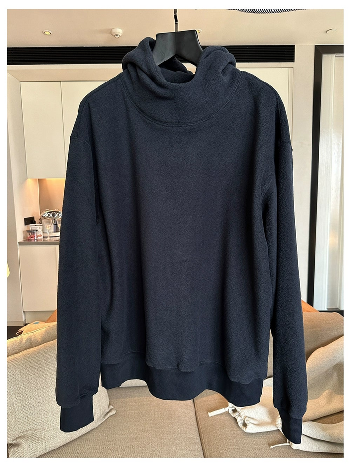 Warm Hooded Polar Fleece Sweatshirt