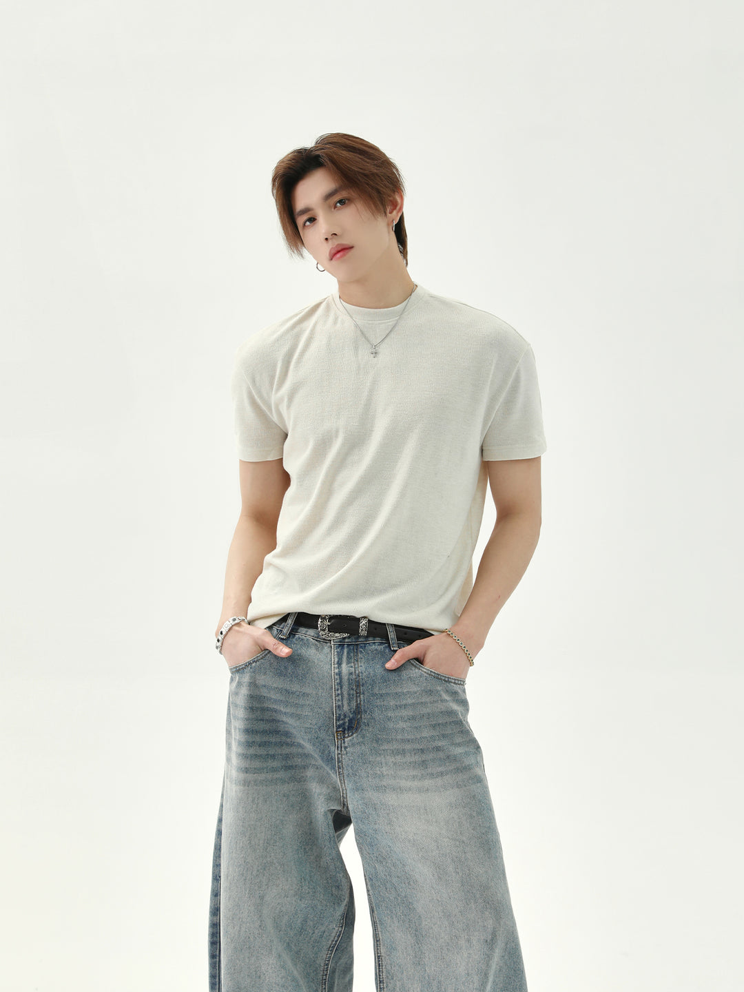 Heavyweight Casual Short-Sleeve T-Shirt