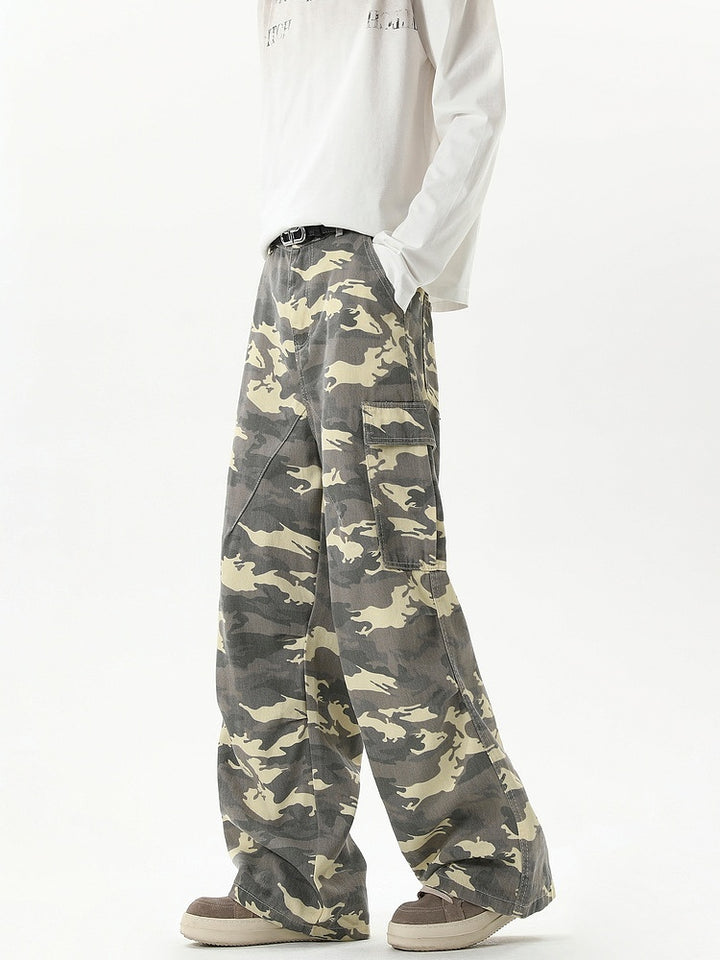 Camouflage Multi-pocket Casual Pants