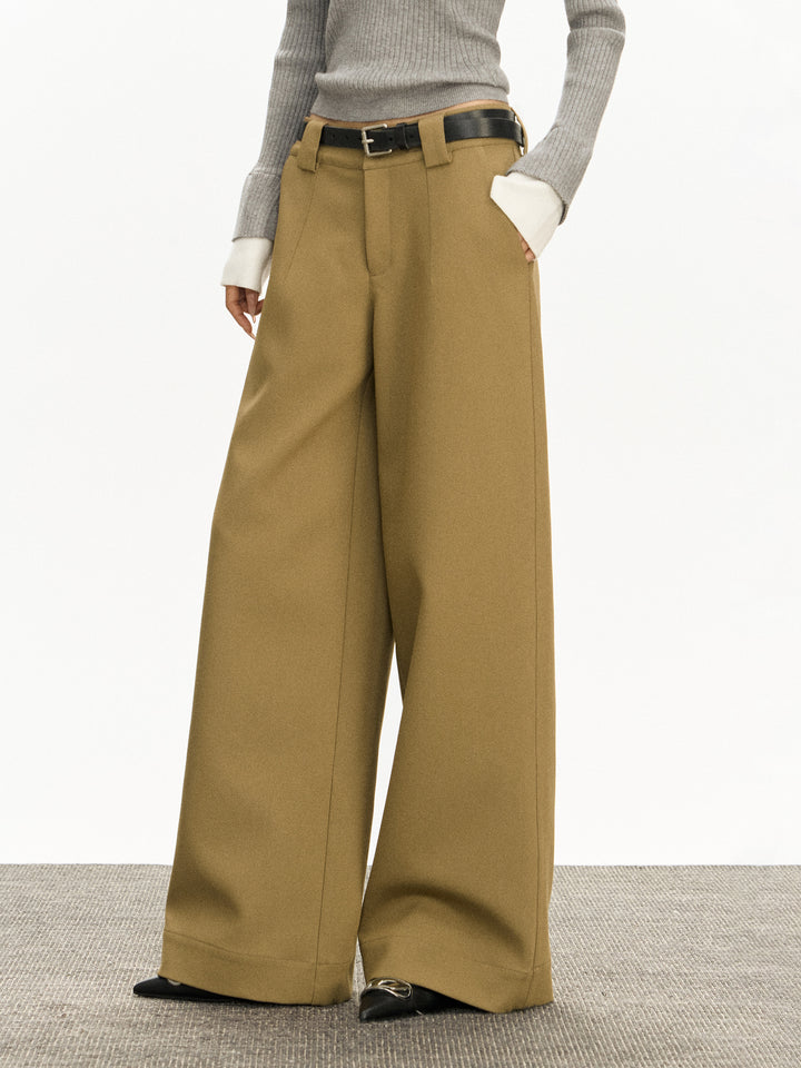 Wide-Leg Retro Loose Casual Pants