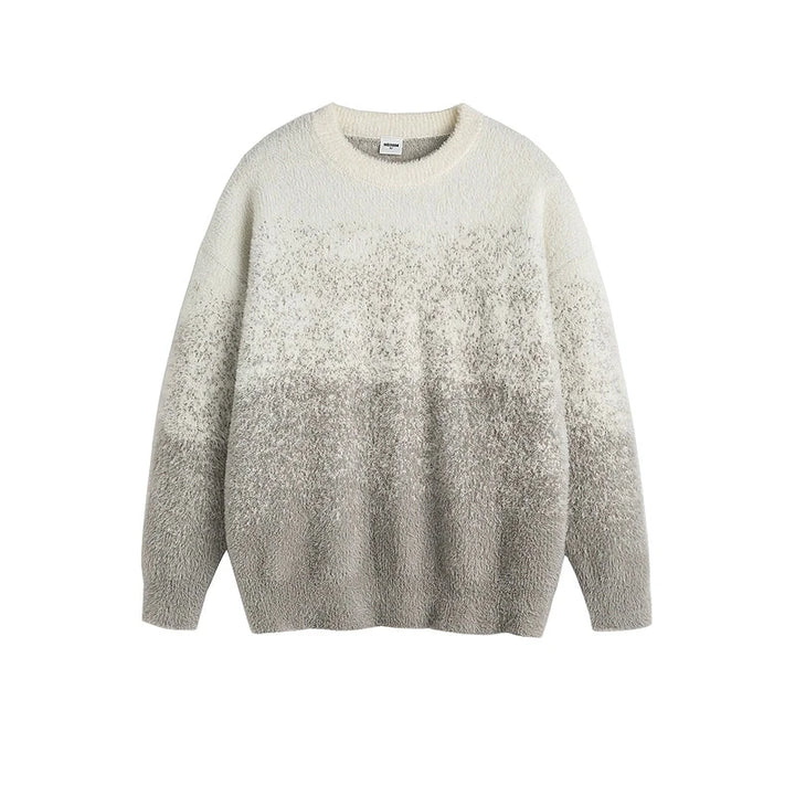 Imitation Mink Soft Gradient Knit Sweater