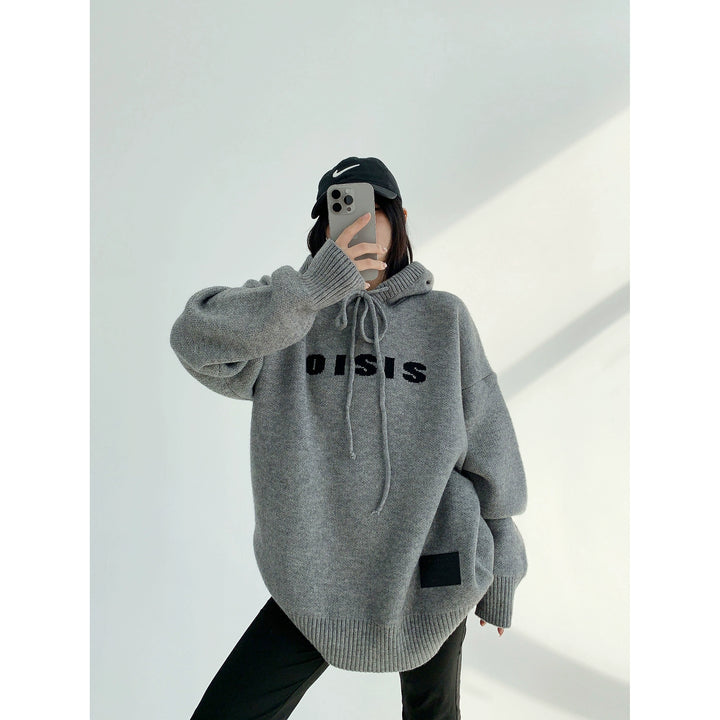 Minimalist Thickened Hooded Sweatshirt