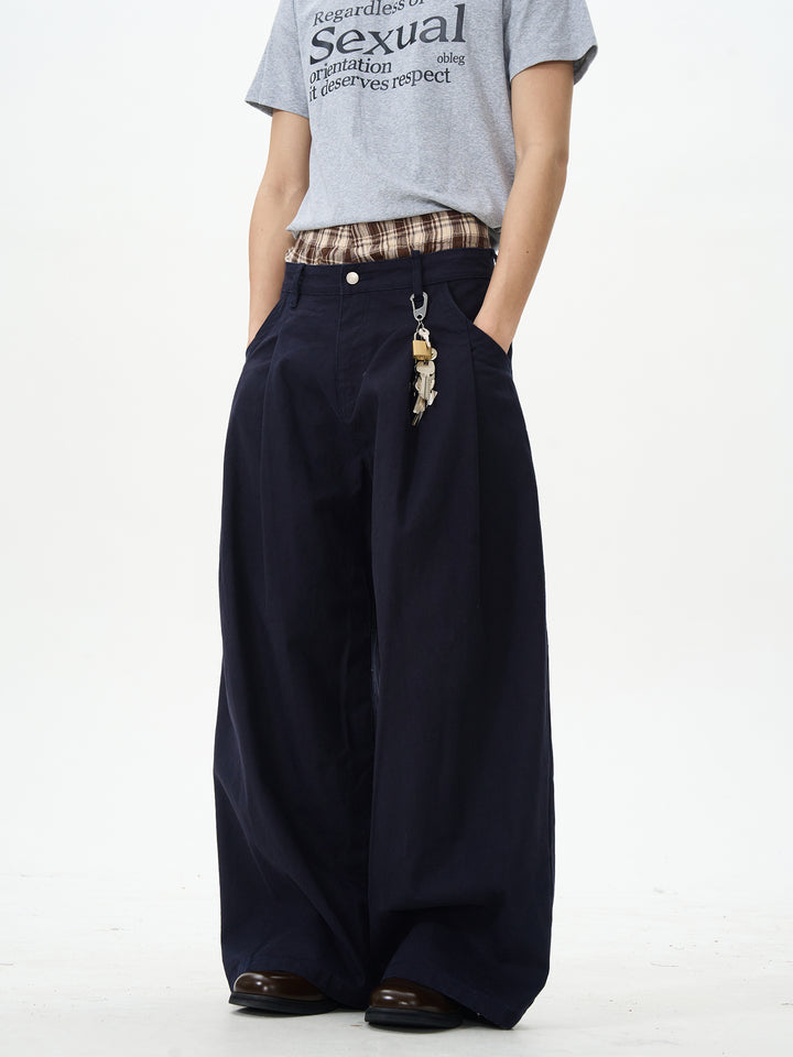 High-rise Wide-leg Jeans