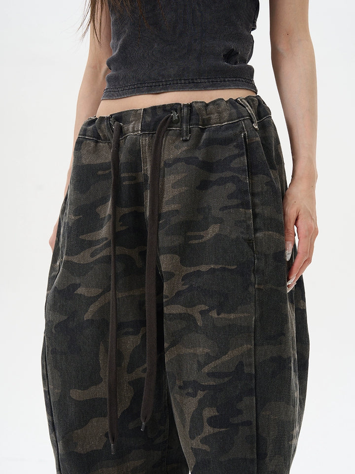 Loose-fit Camouflage Pants