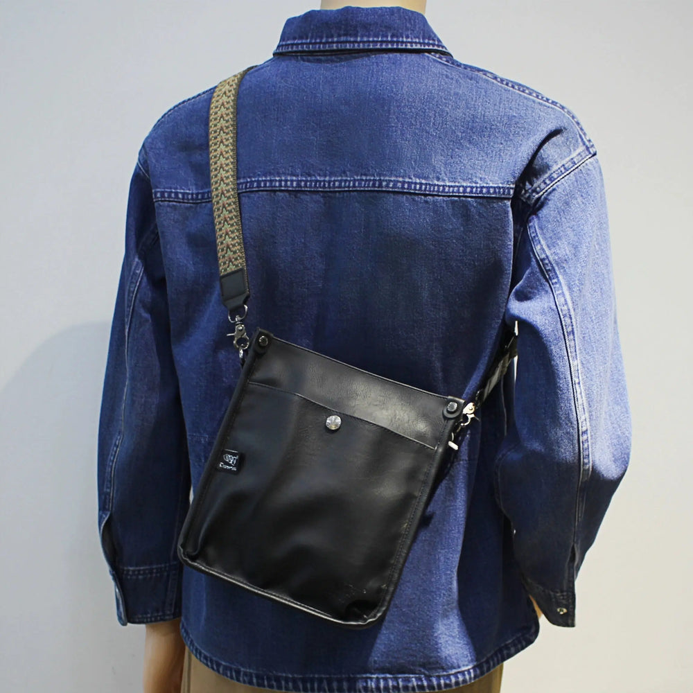 Compact Multi-pocket Shoulder Bag