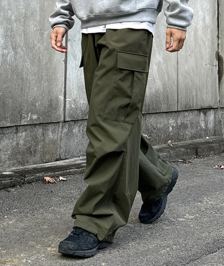 Casual Straight Fit Cargo Pants