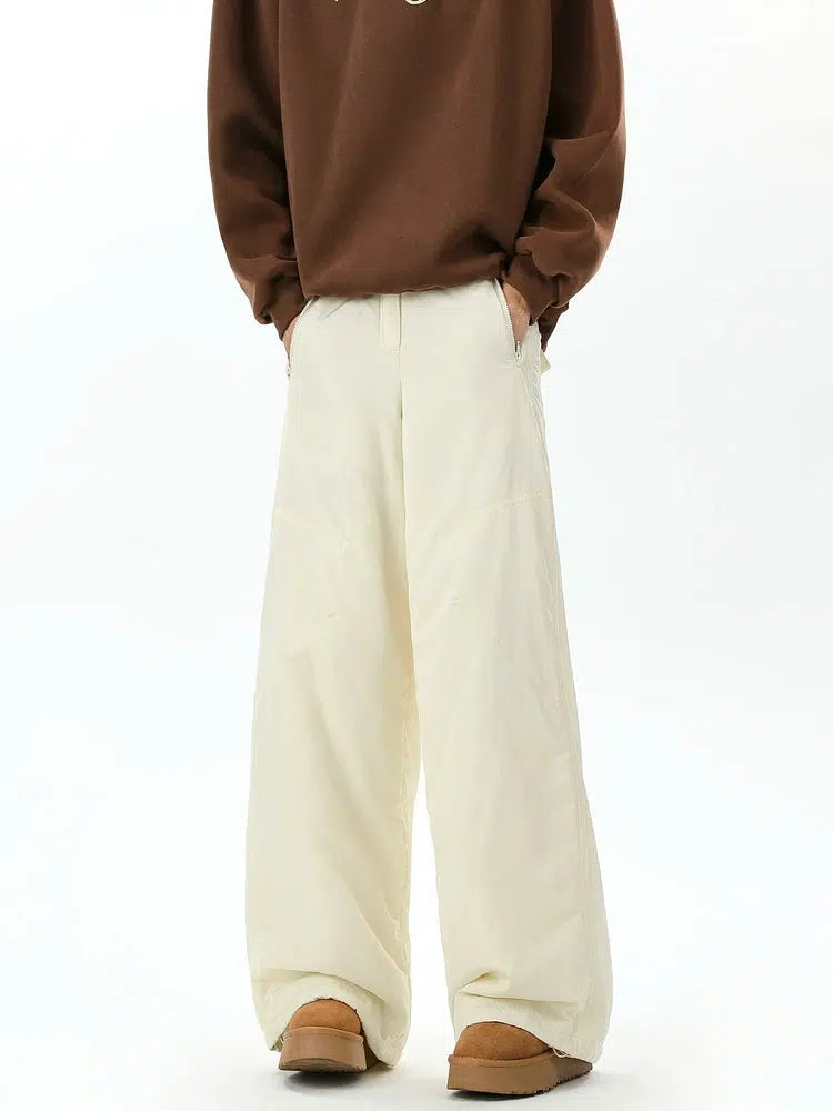 Winter Wide-Leg Pants-The Korean Fashion