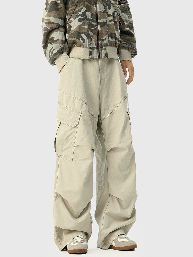 Loose Fit Large Pocket Cargo Pants