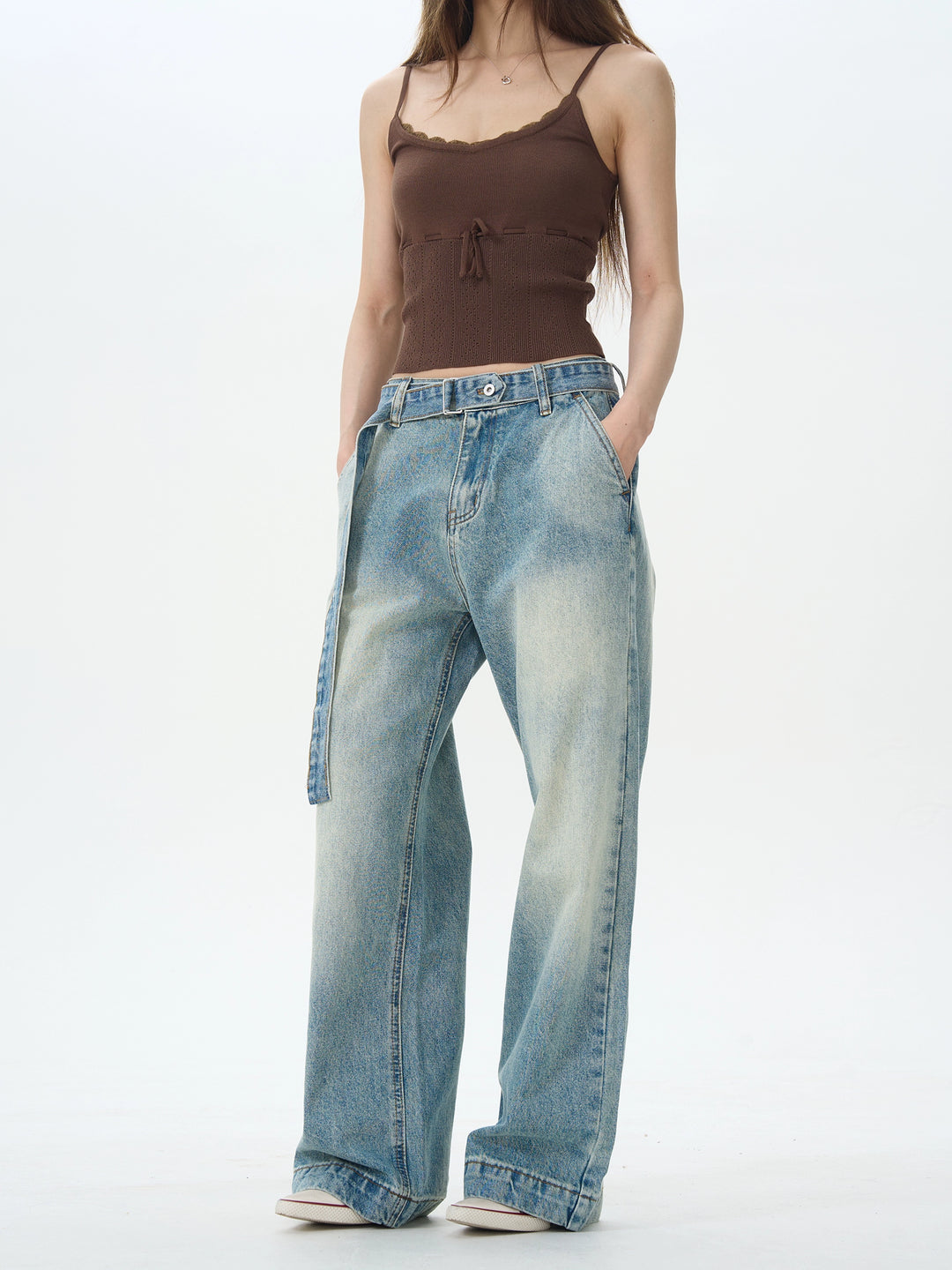 Loose Fit Straight-leg Jeans