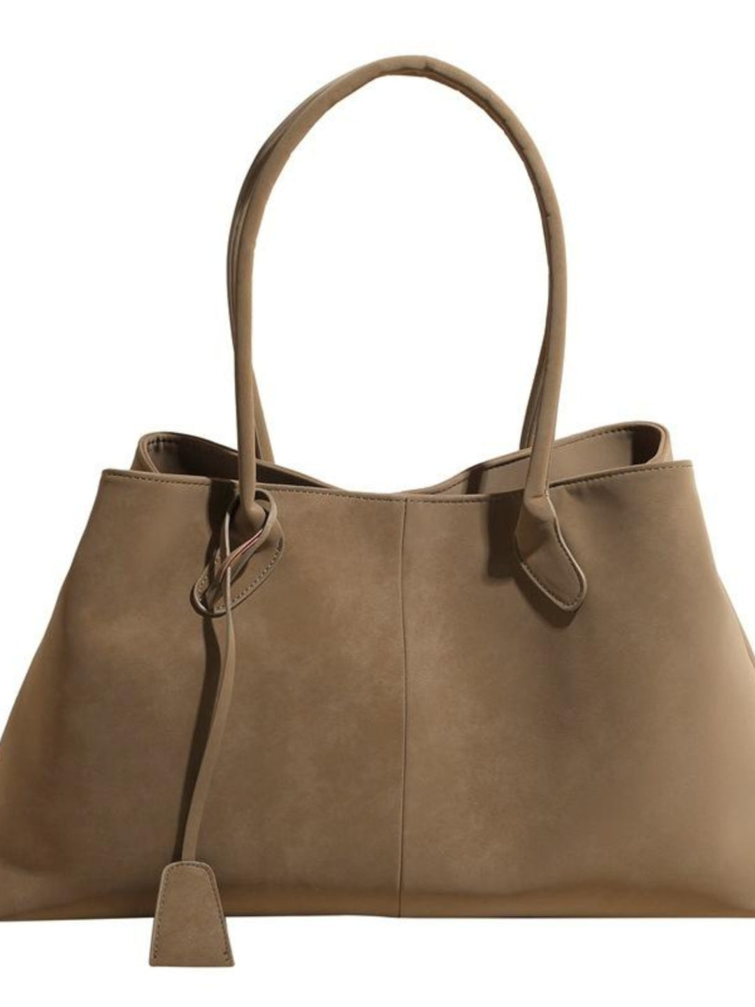 Suede Large-Capacity Shoulder Tote Bag