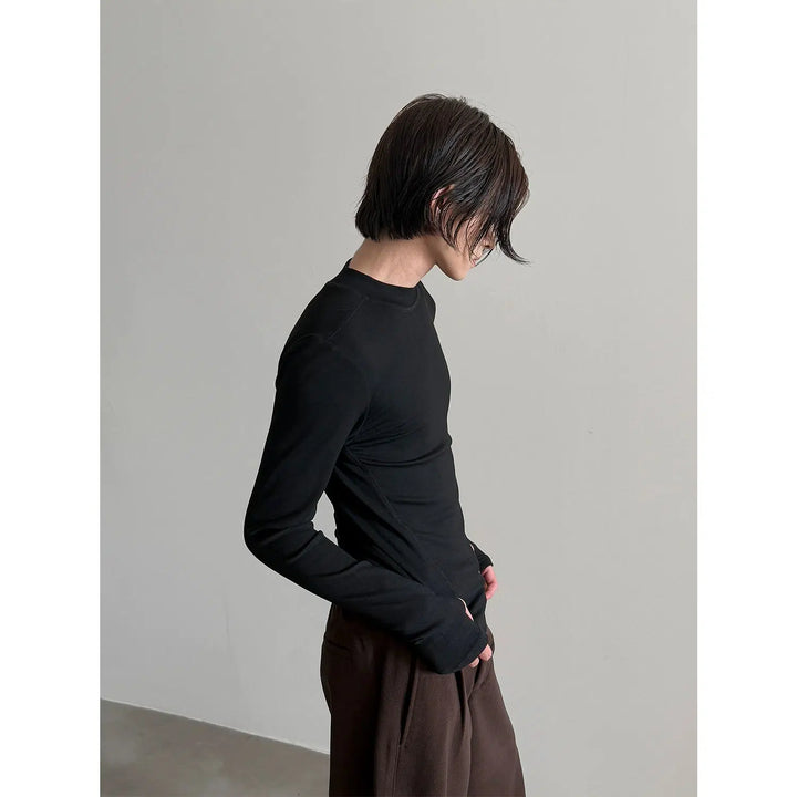 Slim Fit Long Sleeve Pullover