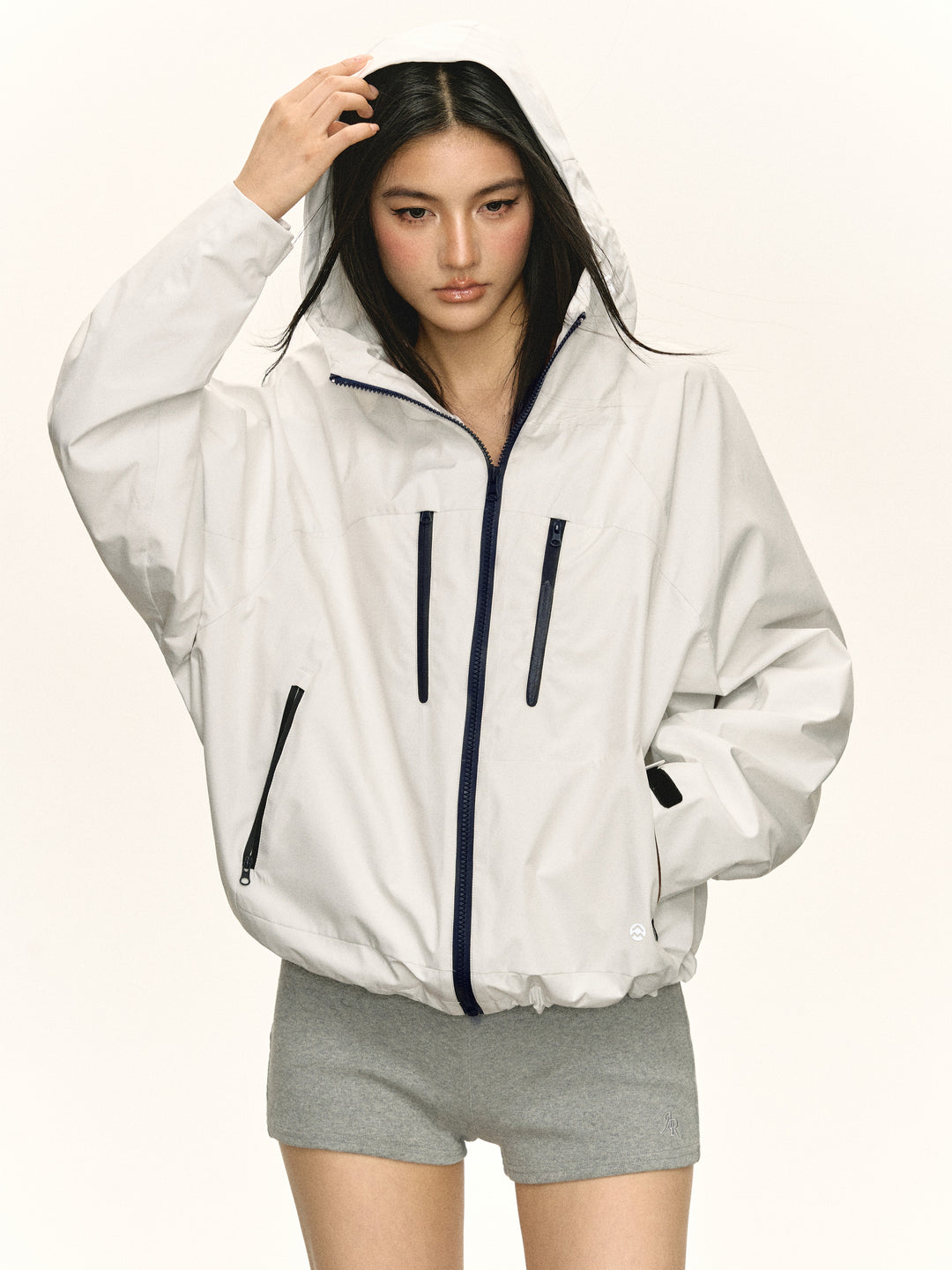 Retro Spring Jacket with Hood