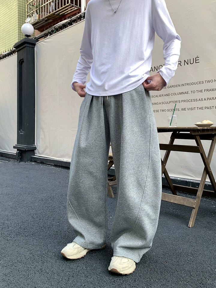 Casual Wide-Leg Sweatpants